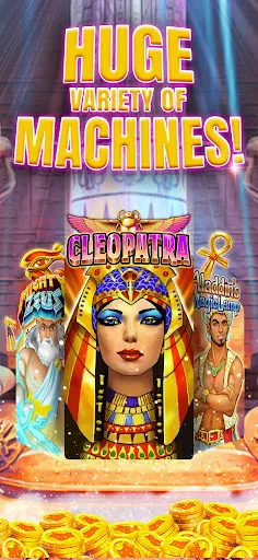 Скриншот 6 — Egyptian Queen Casino Slots!