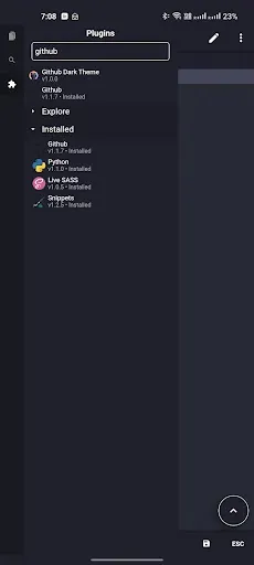 Скриншот 7 — Acode - code editor | OSS