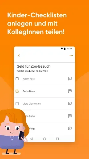 Скриншот 5 — KidsFox - der Kita-Messenger