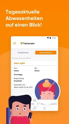 Скриншот 6 — KidsFox - der Kita-Messenger