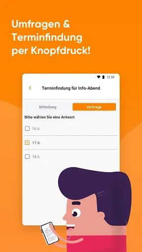 Скриншот 7 — KidsFox - der Kita-Messenger