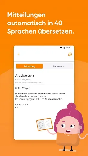 Скриншот 8 — KidsFox - der Kita-Messenger