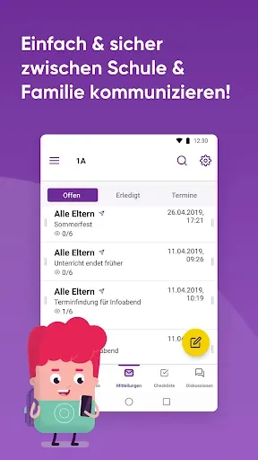 Скриншот 1 — SchoolFox - All-In-One App