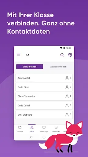 Скриншот 2 — SchoolFox - All-In-One App