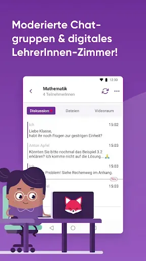 Скриншот 4 — SchoolFox - All-In-One App