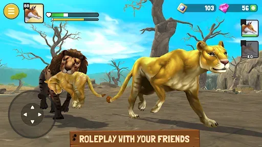 Скриншот 2 — Animal Kingdoms: волка MMO