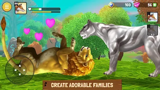 Скриншот 4 — Animal Kingdoms: волка MMO