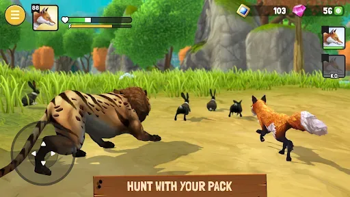 Скриншот 5 — Animal Kingdoms: волка MMO