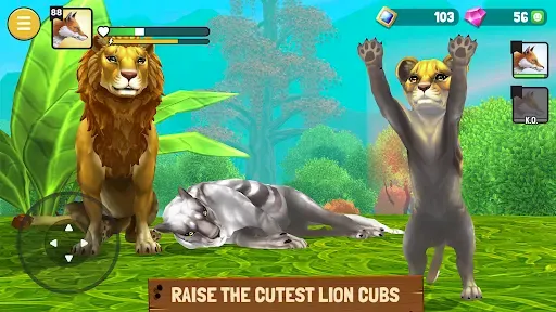 Скриншот 7 — Animal Kingdoms: волка MMO
