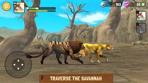 Скриншот 8 — Animal Kingdoms: волка MMO