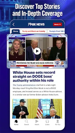 Скриншот 1 — FOX News - Daily Breaking News