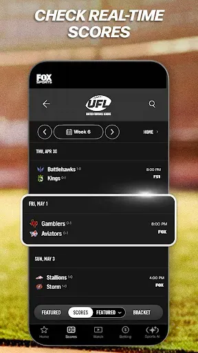 Скриншот 5 — FOX Sports: Watch Live Games