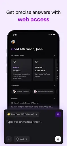 Скриншот 3 — Merlin AI: AI Chat Assistant