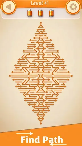 Скриншот 4 — Arrow Out Game - Arrow Puzzle