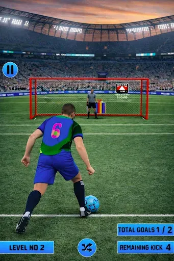 Скриншот 3 — World Football Soccer 3D Game
