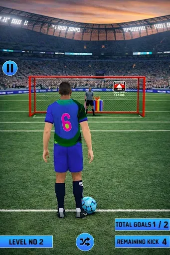 Скриншот 5 — World Football Soccer 3D Game