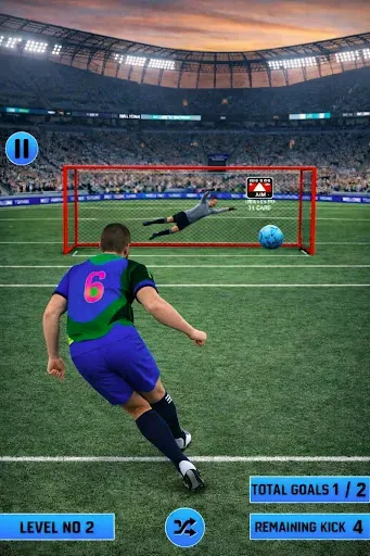 Скриншот 6 — World Football Soccer 3D Game