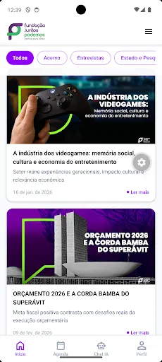 Скриншот 1 — Fundação Podemos