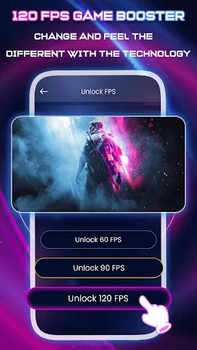 Скриншот 6 — 120 FPS Game Booster Speed