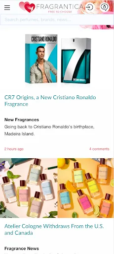 Скриншот 5 — Fragrantica Perfumes