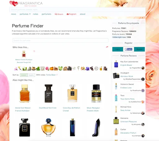 Скриншот 6 — Fragrantica Perfumes