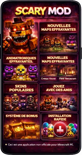 Скриншот 5 — FNaF Animatronic for Minecraft