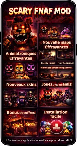 Скриншот 8 — FNaF Animatronic for Minecraft