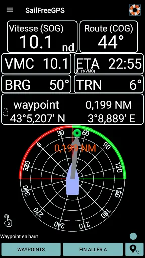 Скриншот 7 — SailFreeGPS