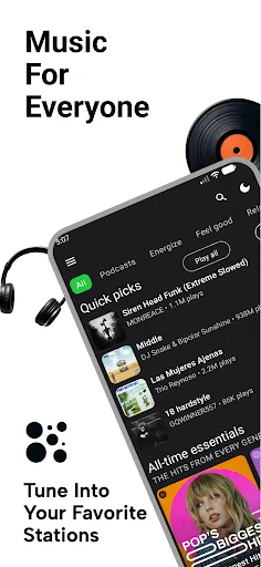 Скриншот 1 — SimpleMusic - MP3 Music Player