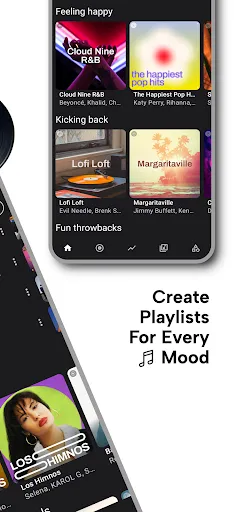 Скриншот 2 — SimpleMusic - MP3 Music Player