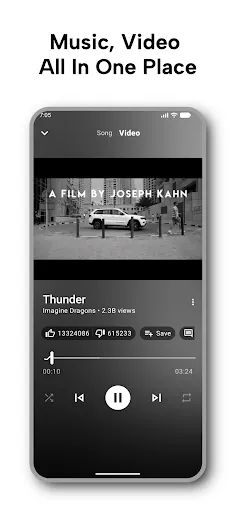 Скриншот 3 — SimpleMusic - MP3 Music Player