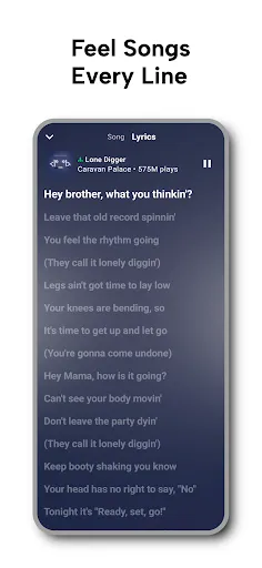 Скриншот 4 — SimpleMusic - MP3 Music Player