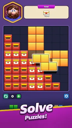 Скриншот 1 — Block Rush: Block Puzzle Game