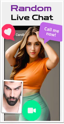 Скриншот 2 — X Sexy Live Video Call: X Chat