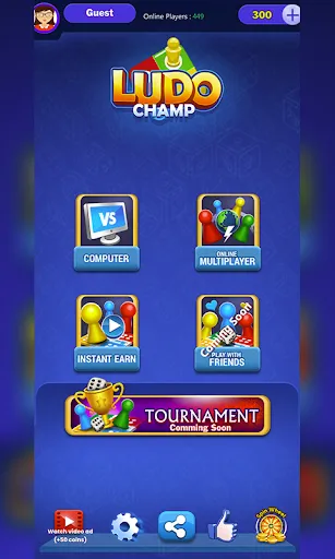 Скриншот 1 — Ludo Champ Super Star Champion