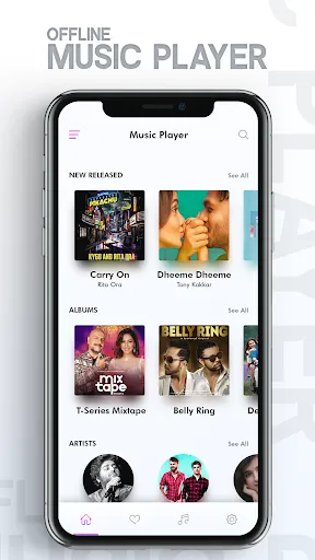 Скриншот 2 — Offline Music Player