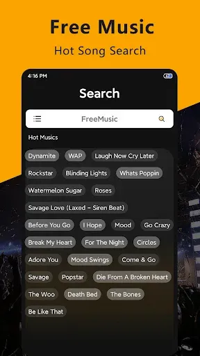 Скриншот 1 — Music Downloader & Mp3 Songs M