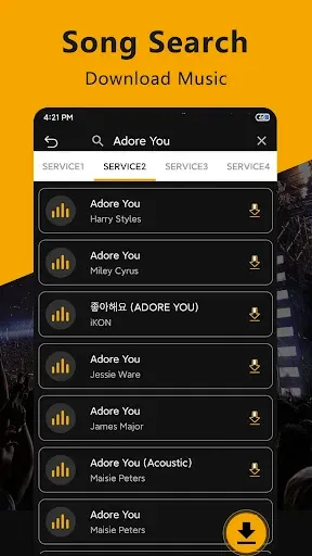 Скриншот 2 — Music Downloader & Mp3 Songs M