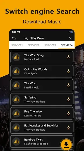 Скриншот 4 — Music Downloader & Mp3 Songs M