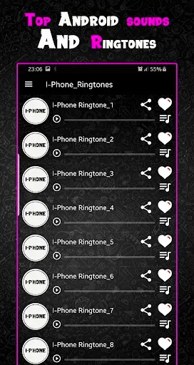 Скриншот 8 — рингтон для iphone рингтоны