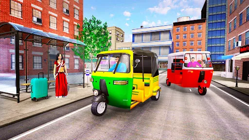 Скриншот 1 — Tuk Tuk Auto Rickshaw Game