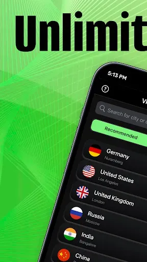 Скриншот 1 — Super VPN: Turbo Fast & Secure