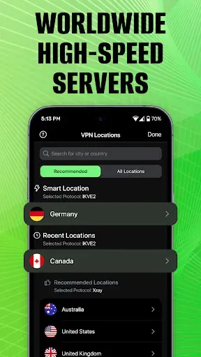 Скриншот 5 — Super VPN: Turbo Fast & Secure