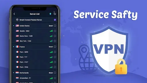 Скриншот 2 — VPN ProMaster -Secure your net