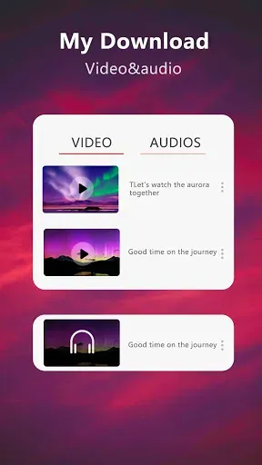 Скриншот 4 — Video downloader&Video to MP3