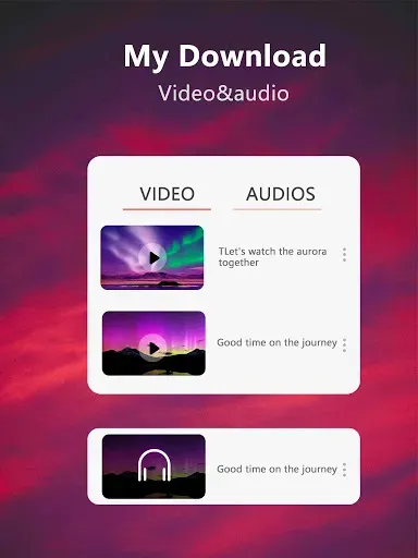 Скриншот 8 — Video downloader&Video to MP3