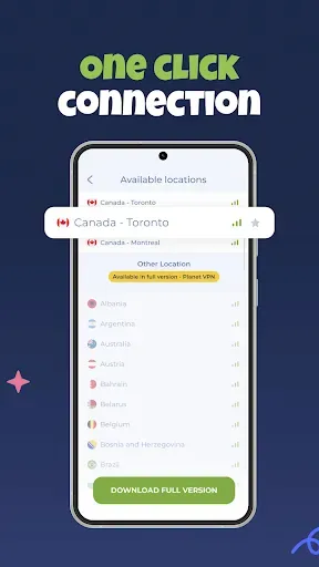 Скриншот 3 — Canada VPN - Secure Fast Proxy
