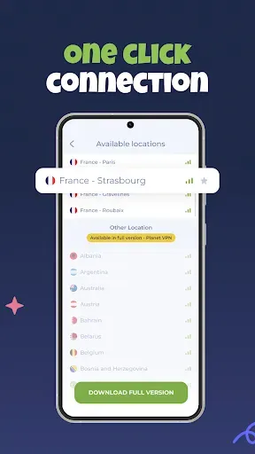 Скриншот 3 — France VPN - Private and Fast