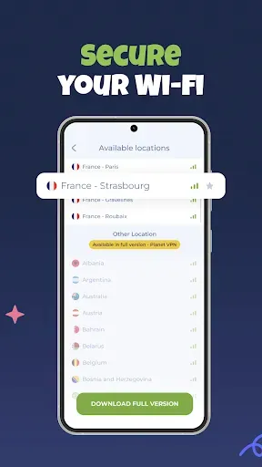 Скриншот 4 — France VPN - Private and Fast