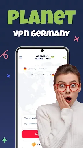 Скриншот 1 — VPN Germany – Private and Fast